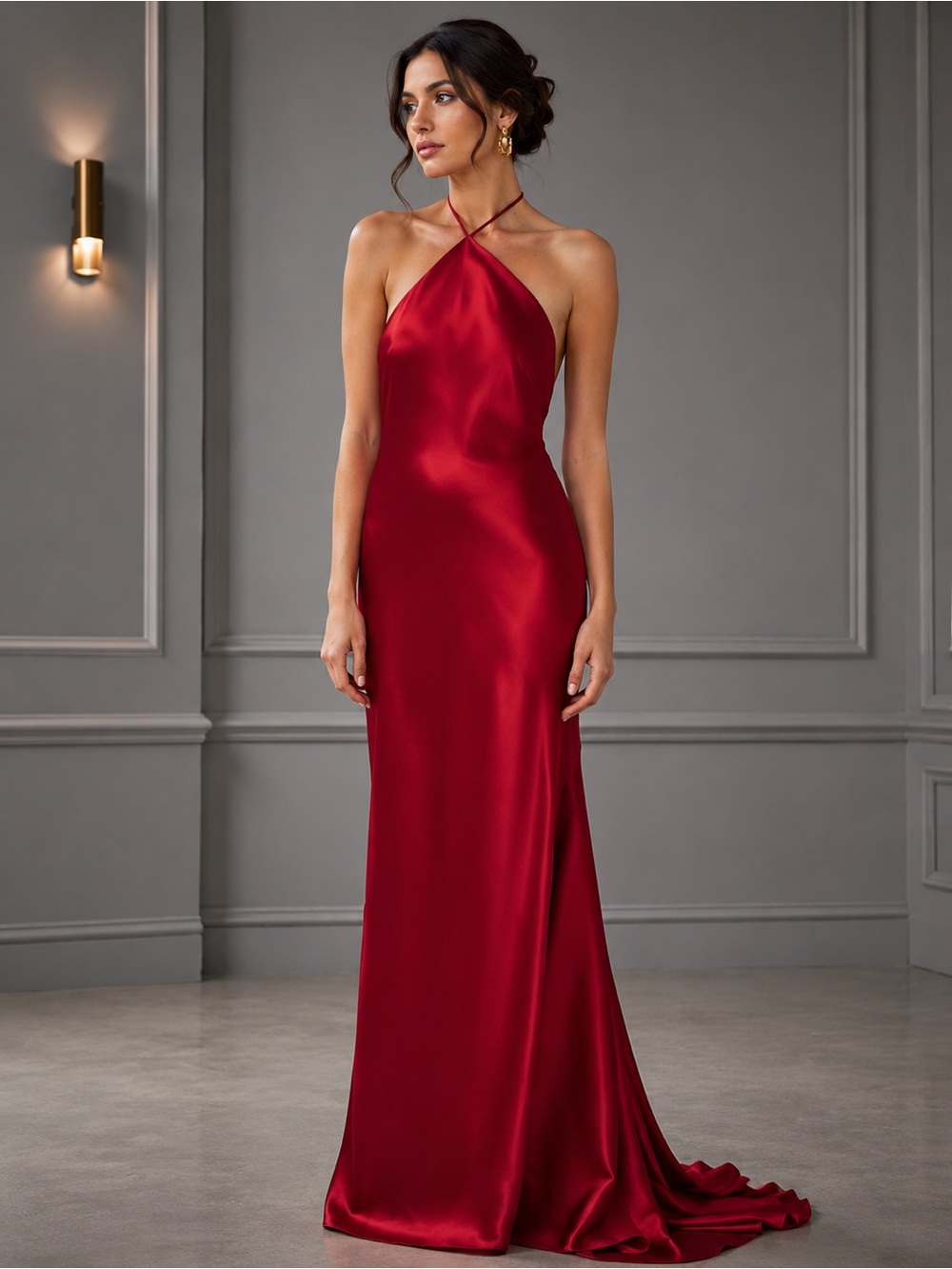 Acler Tarnacre Gown Maxi Red Dress Size 10 B1362